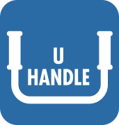 U handle 3x